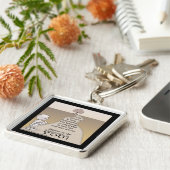 Lange reis sleutelhanger (Zijkant)