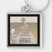 Lange reis sleutelhanger (Voorkant)