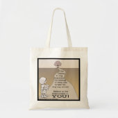 Lange reis tote bag (Voorkant)