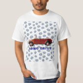 Lange rit t-shirt (Voorkant)
