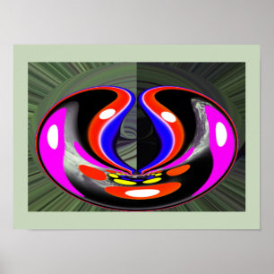 Lange ruimte reis poster