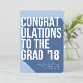 LANGE SCHADUW FELICITATIES AAN DE AFSTUDEERDER MAR KAART (Staand voorkant)