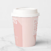 LANGE SCHADUWCONGRATEN AAN HET AFSTUDEERDER PAPIEREN BEKERS (Links)