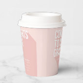 LANGE SCHADUWCONGRATEN AAN HET AFSTUDEERDER PAPIEREN BEKERS (Rechts)