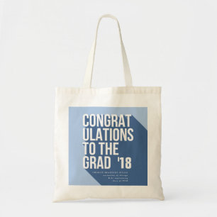 LANGE SCHADUWCONGRATEN AAN HET AFSTUDEERDER TOTE BAG
