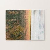 lange schaduwen en herfstkleuren van landschap legpuzzel (Horizontaal)