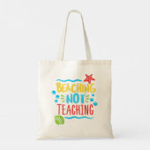 Lange schooltijd niet grappig leren tote bag (Achterkant)