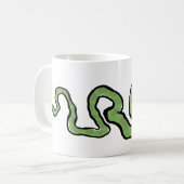 lange slang (rechts) koffiemok (Voorkant links)