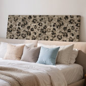 Lange smalle  moderne bloemendoek gewikkeld canvas afdruk