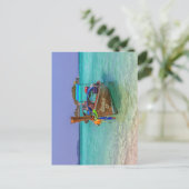 Lange staartboot, Koh Lipe, Thailand Briefkaart (Staand voorkant)