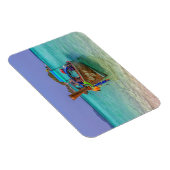 Lange staartboot, Koh Lipe, Thailand Magneet (Rechterzijde)