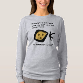 Lange T-Shirt-"Aweked" Boomeranged T-shirt