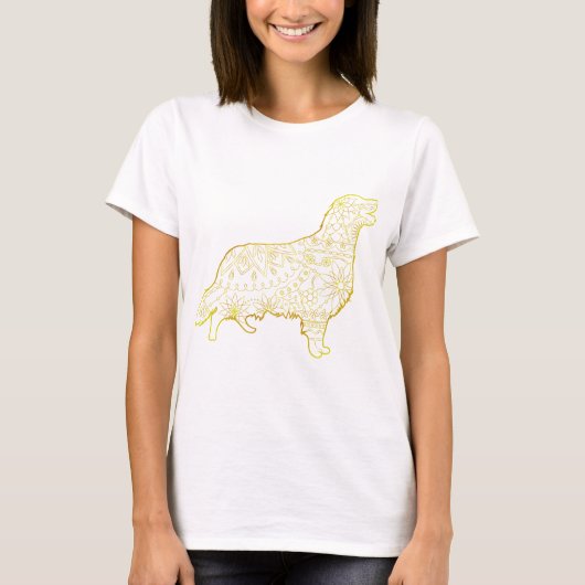Lange T-Shirt Golden rekwaluw voor vrouwen (Voorkant)
