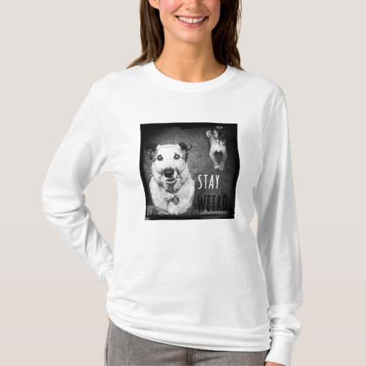 Lange T-Shirt-hoes T-shirt (Voorkant)