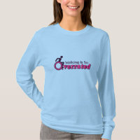 Lange T-Shirt-loophoes: overbelast