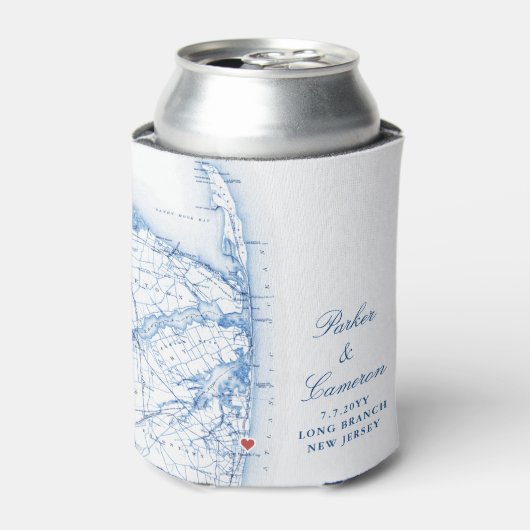 Lange tak New Jersey bruiloft gunst Drink Blikjeskoeler (Blikje Voorkant)