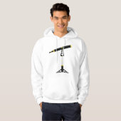 Lange telescoop hoodie (Voorkant volledig)