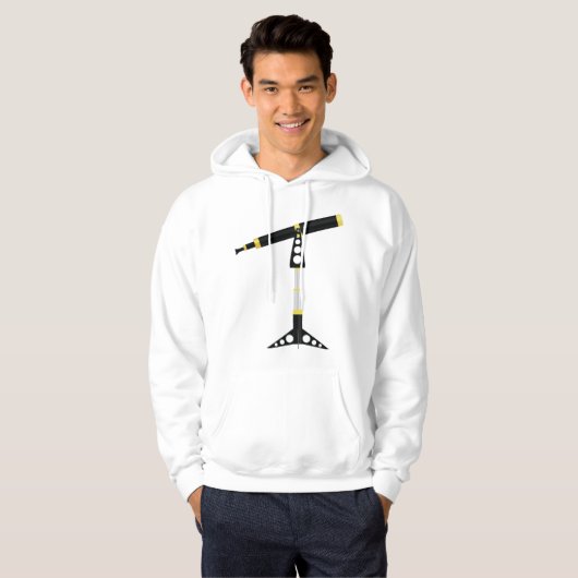 Lange telescoop hoodie (Voorkant volledig)