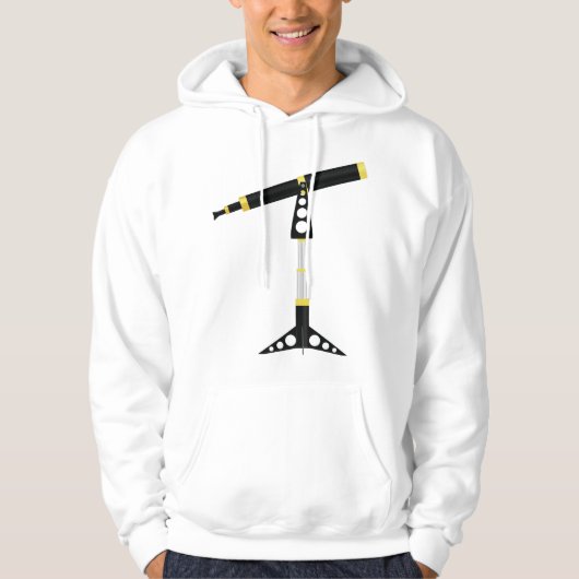Lange telescoop hoodie (Voorkant)