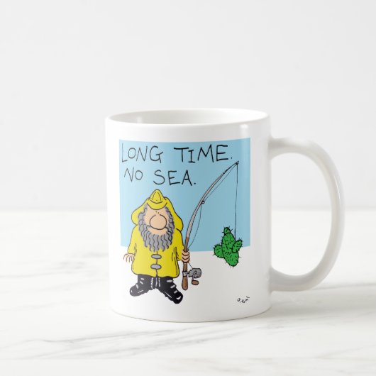 Lange tijd, geen Zee Koffiemok (Rechts)