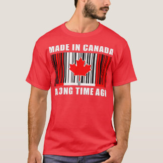Lange tijd geleden in Canada gemaakt als grappig v T-shirt
