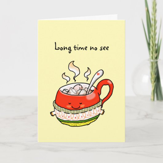 lange tijd onzichtbaar kaart (Voorkant)