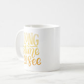 lange tijd onzichtbaar koffiemok (Voorkant links)