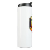 Lange Trail Vermont kleuren Thermosbeker (Gedraaid links)