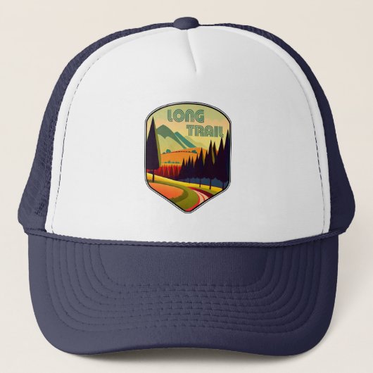 Lange Trail Vermont kleuren Trucker Pet (Voorkant)