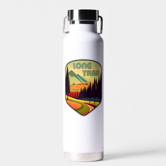 Lange Trail Vermont kleuren Waterfles (Voorkant)