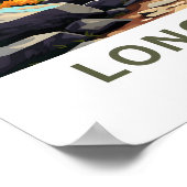 Lange Trail Vermont Travel Print (Hoek)