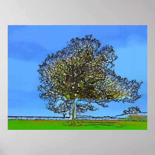 LANGE TREE POSTER (Voorkant)