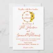 Lange uitnodiging voor het houden van bloemen voor (Voorkant)