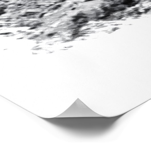 Lange veldenmuurkunst poster (Hoek)