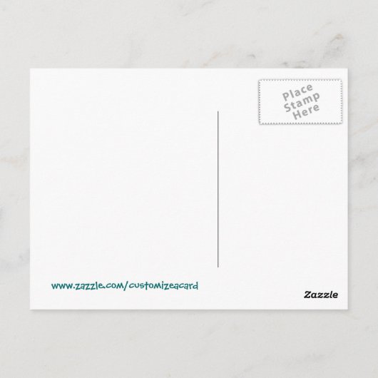 Lange vingernagels, Circus Oddity-kaarten Briefkaart (Achterkant)