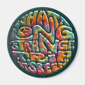 Lange, vreemde reis magneet (Voorkant)