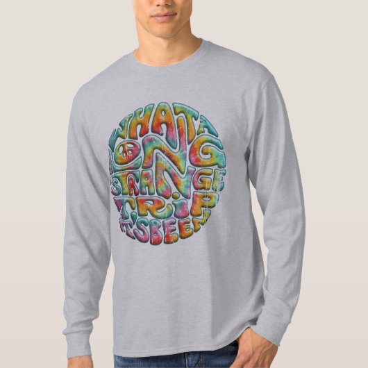 Lange, vreemde reis t-shirt (Voorkant)