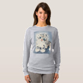 Lange-vrouwse T-shirt (Voorkant volledig)