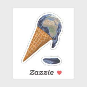Lange warme zomer sticker