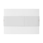 Lange Waterverf ventilator Uitnodigingen Wikkel (Achterkant Voorbeeld)