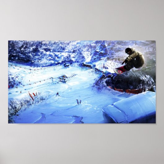 Lange weg naar beneden poster (Voorkant)