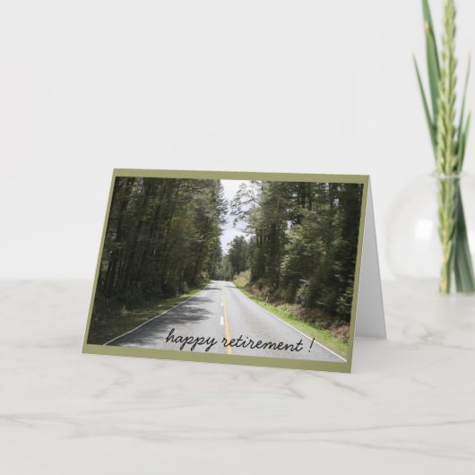 Lange wegen afgelegd kaart (Voorkant)