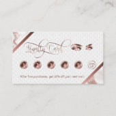 Lange wimpers & wenkbrauwen Make-up Artist Roos Go Klantenkaartje (Voorkant)