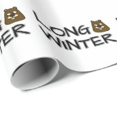 Lange winter cadeaupapier (Rol Hoek)