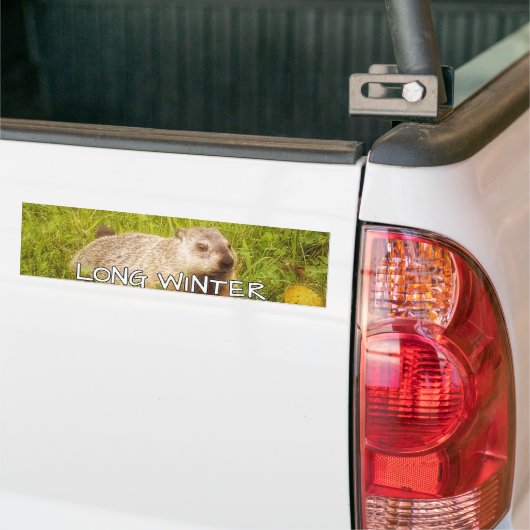 Lange winterbumper bumpersticker (Op Truck)