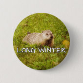 Lange winterknop ronde button 5,7 cm (Voorkant)