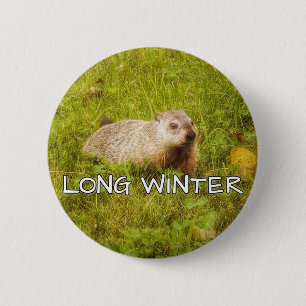 Lange winterknop ronde button 5,7 cm