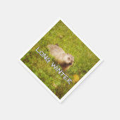 Lange winterluiers servet (Hoek)