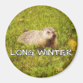 Lange wintermagneet magneet (Voorkant)