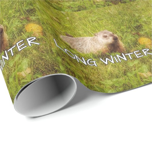 Lange winterverpakkingspapier cadeaupapier (Rol Hoek)